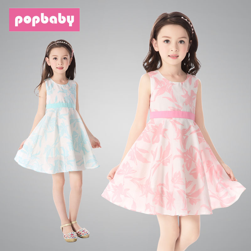 Robes pour fille POPBABY en mélange - Ref 2043285 Image 1