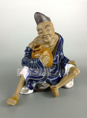 客厅书房招财人物摆件醉济公