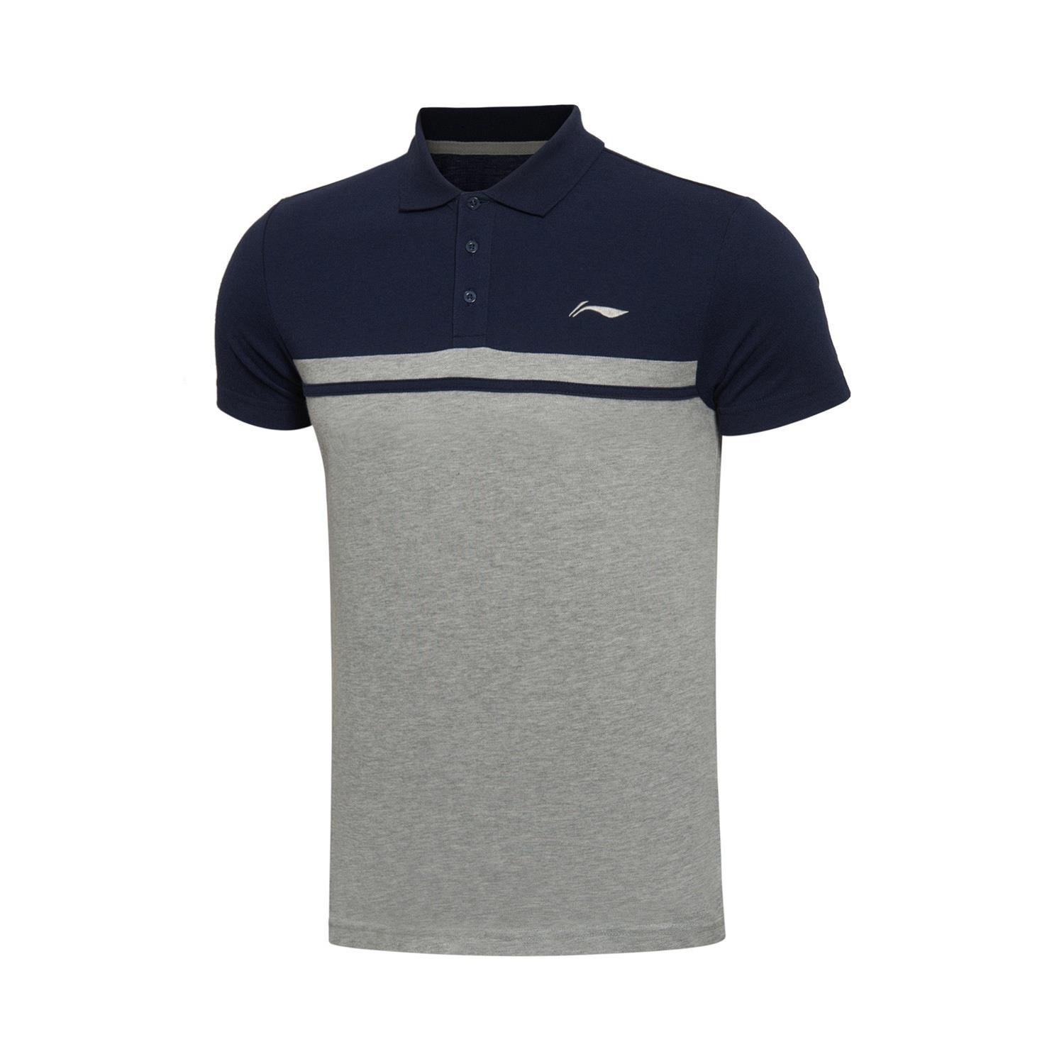 Polo sport homme LINING APLL133 en CVC - Ref 562298 Image 1