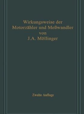 【预订】Wirkungsweise Der Motorzahler Und Me...