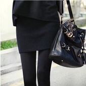 秋冬裙半身裙毛线裙裹裙包臀裙短裙子针织一步裙大码 2024韩版 女装