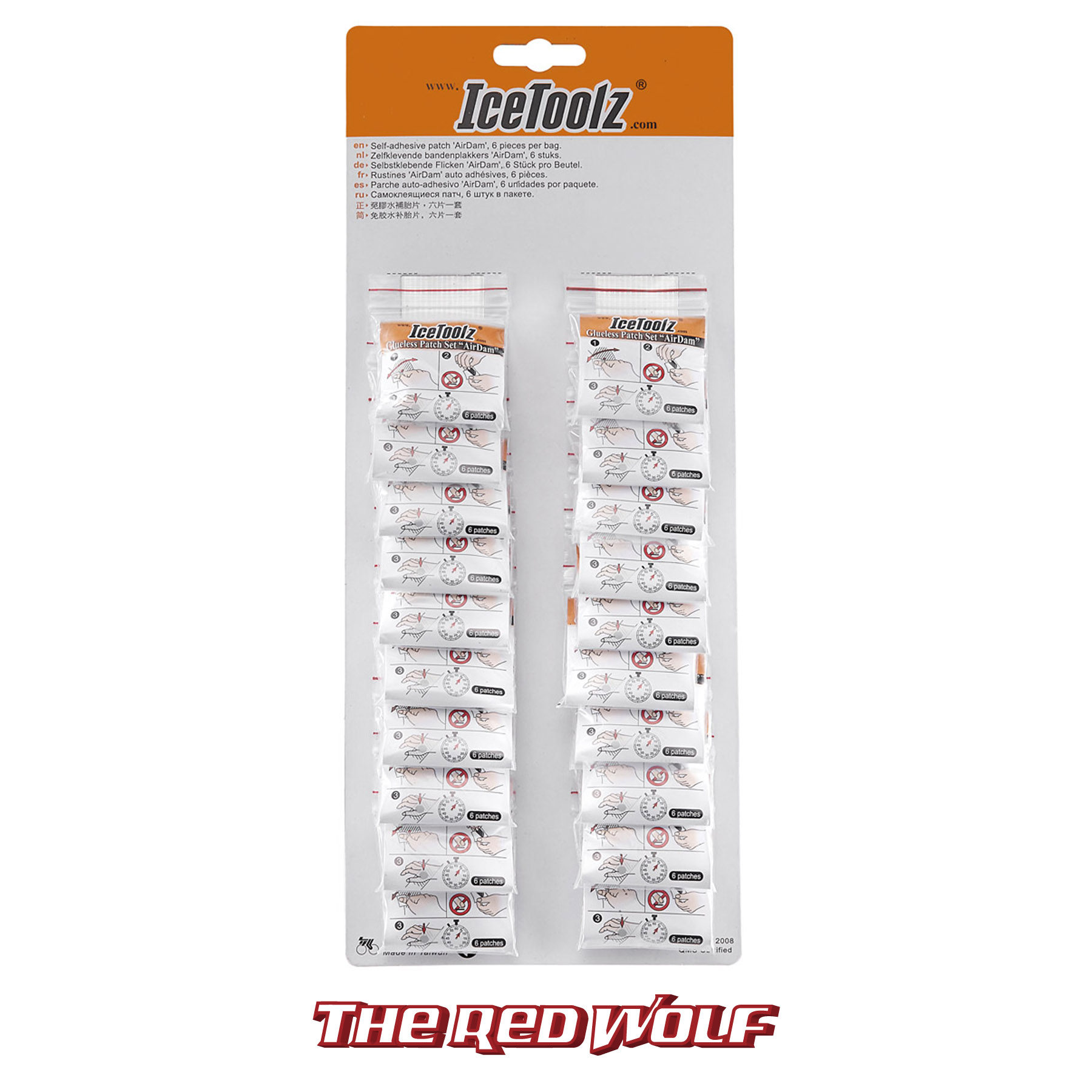 Kit de réparation vélo ICETOOLZ - Ref 2315701 Image 1