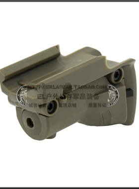 促销(特价)户外战术GLOCK用的下挂激光电筒EL黑色LED沙色aa