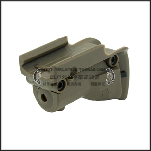 促销(特价)户外战术GLOCK用的下挂激光电筒EL黑色LED沙色aa