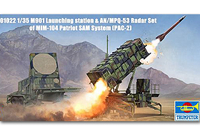 TRUMPETER/小号手 01022 PAC-2“爱国者”机动防空导弹发射系统