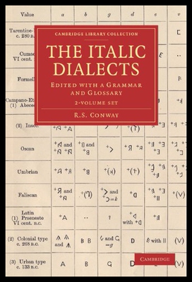 【预售】The Italic Dialects 2 Volume Set: Edited with a G