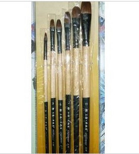 优质狼毫水粉笔 老画匠 散装 水粉画笔 单支