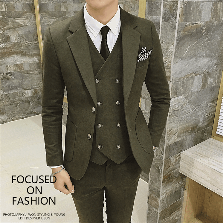 Costume homme FIRUNDIRI en polyester pour automne - Ref 1557713 Image 1
