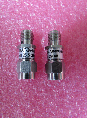 SWAT-26-6 DC-26.5GHz 6dB 2W SMA 射频微波同轴固定衰减器