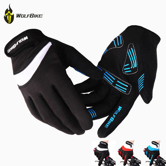 Gants de cyclisme mixte WOLFBIKE - Ref 2240918 Image 1