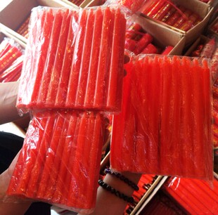 宗教祭祀用品红蜡烛家用照明蜡烛供佛蜡烛烧香蜡烛一包满堂红佛堂