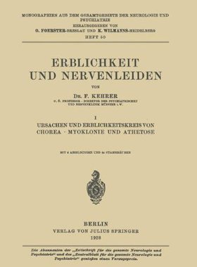 【预订】Erblichkeit Und Nervenleiden: I Ursa...