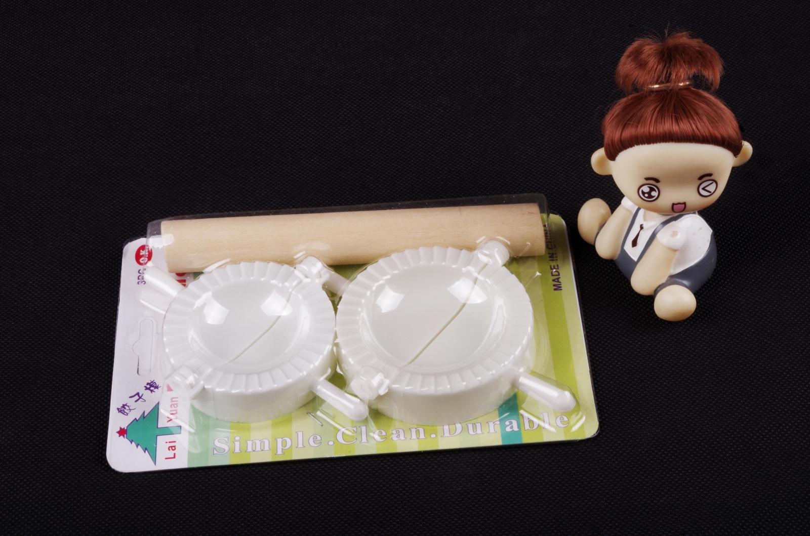 件套厨房饺子大小创意器包棒饺子器面擀面杖3套装生活棒工具包小