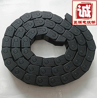 电梯配件/ 1米长专用光幕随行链 /通用型客梯坦克链条 /光幕线套
