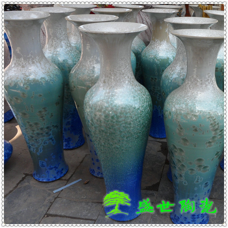 景德镇中式风开张庆典落地大花瓶