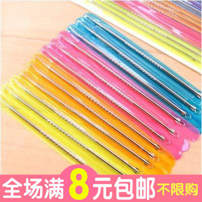 韩国双头不锈钢粉刺针 暗疮针痘痘针黑头针美容针挤痘痘美容工具|ruв категории начало ежедневно, тело/похудеть/литья/увеличение приборов, красоты Гаджет - от Buy2taobao.com для оказания профессиональной услуги покупки агента Taobao