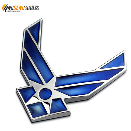 改装金属车标叶子板划痕贴