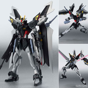 热血玩具模型手办 Robot魂 高达 190 漆黑强袭高达 黑突击 万代