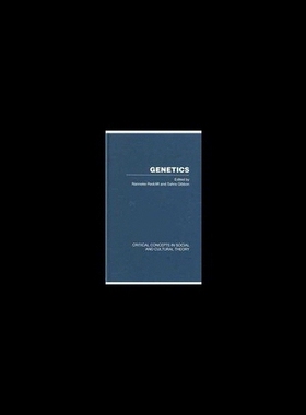 【预售】Genetics: Critical Concepts in Social and Cultura