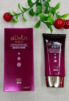 奥薇兰墨菊巨补水墨菊深润幻彩修颜霜BB霜40g缎光立体遮瑕粉底液