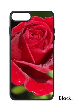 适用于iPhone黑暗红色玫瑰Xr手机壳max保护套678plus硅胶11