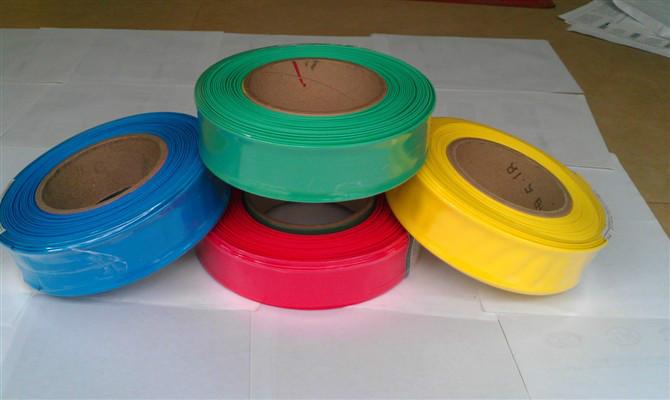 厂家直销 热缩管 热收缩套管Φ30MM 彩色 黑白 透明 一卷25米