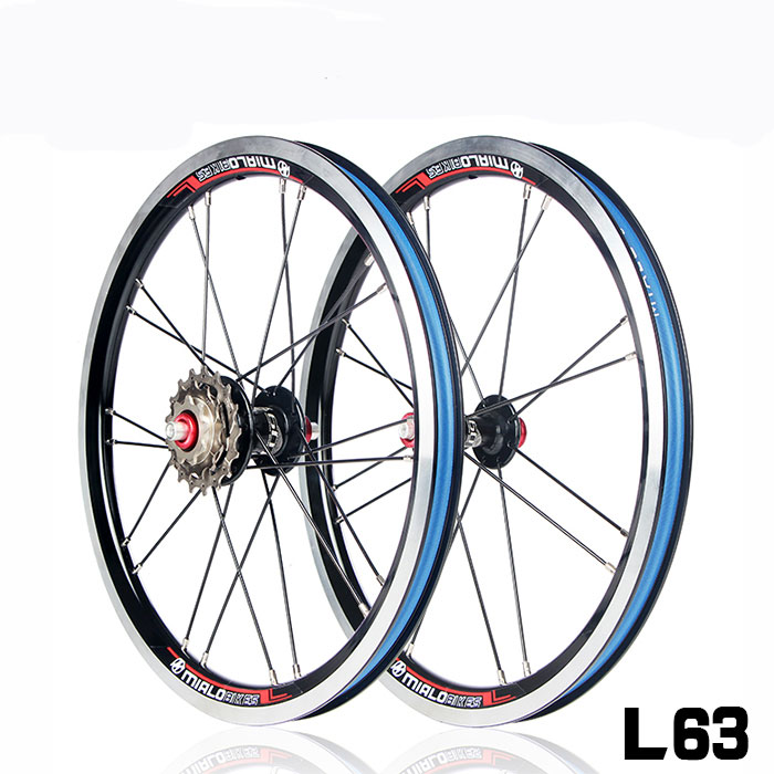 Roues de vélo MIALO 16 pouces - Ref 2374481 Image 1