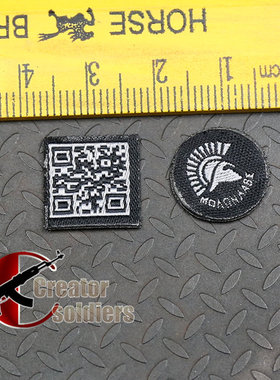 森哥 1:6 女兵人MC TOYS M-037 黑色女木仓手 士气 章 一对