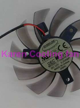 8cm T128010SM GTX460 470 570 580 670 HD5870显示卡风扇