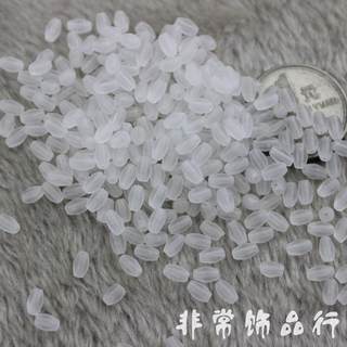 3x6mm机造琉璃磨砂米珠 DIY手工发簪饰品散珠配件材料 720粒/包