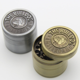 包邮 阿姆斯特丹 金属便携四层磨烟器/碎烟器Grinder精致小巧可爱