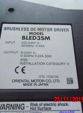 议价VEXTA东方驱动器   BLED3SM实物现货7151125