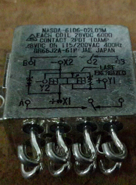 NASDA-6106-02L03M-EACH-COIL-28VDC进口高温继电器
