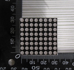 1088AS共阴8*8LED点阵3MM 32*32mm 16脚 高亮红色LED点阵3.0毫米