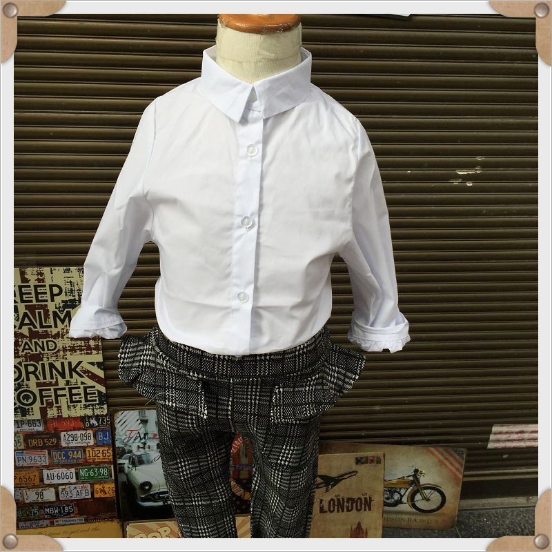 Chemise enfant à manche longue - Ref 2083474 Image 1