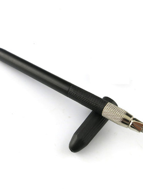 防滑雕刻笔刀(黑色) 金属30度 SK5 高碳钢 模型刻线笔刀 模型DIY