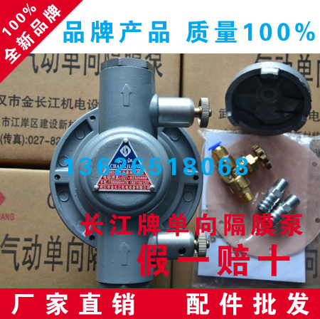 武汉长江气动单向隔膜泵QDM-CJ601单向隔膜泵胶水隔膜泵抽油墨泵