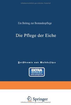 【预订】Die Pflege Der Eiche: Ein Beitrag Zu...