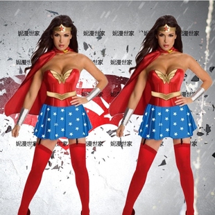 新万圣节服装女美国队长复仇者联盟Cosplay黑寡妇钢铁侠雷神超人