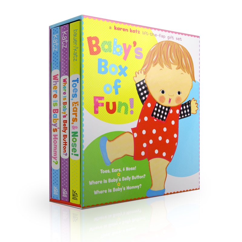 box of fun: a karen katz lift-the-flap gift set卡伦卡茨系列翻翻