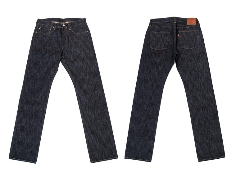 C.D.P. 47XX 原色原牛养牛修身直筒赤耳牛仔裤