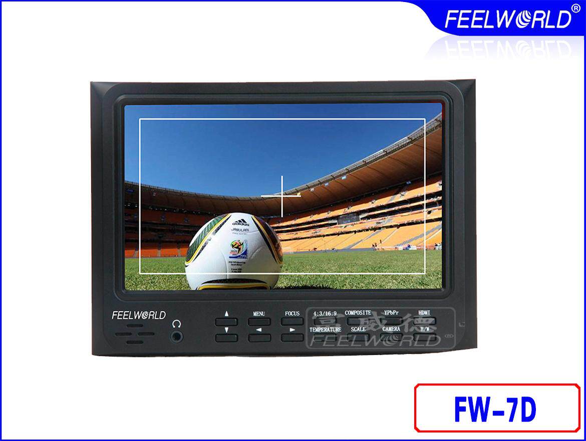 富威德新品5d2套件7寸监视器1024*600辅助对焦满屏不变形不带输出