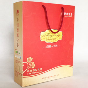 健康蜂胶 健康蜂业 江山牌健康蜂业 3瓶蜂蜜礼盒 红色喜气 包邮