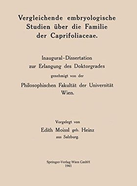 【预订】Vergleichende Embryologische Studien...