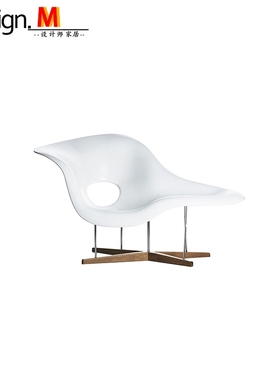 Design.M创意设计师家具eames lachaise/伊姆斯躺椅 玻璃钢休闲椅