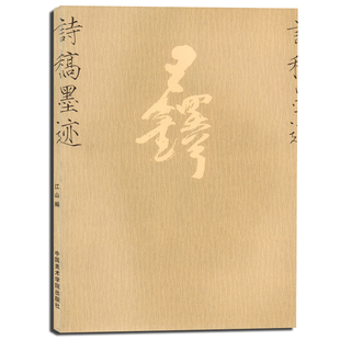 正版 王铎诗稿墨 江山 编  毛笔字初学者入门书法临摹练字帖 毛笔字书法教程书籍 中国美术学院出版社
