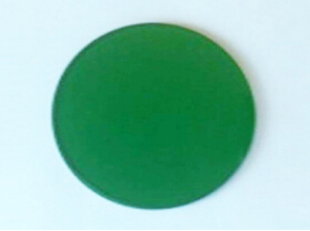有色玻璃 绿色带通滤光片LB6,Colored Filter 直径Dia20mm