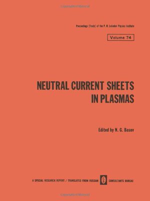 【预售】Neutral Current Sheets in Plasmas
