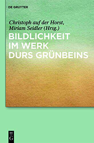 【预售】Bildlichkeit Im Werk Durs Grunbeins