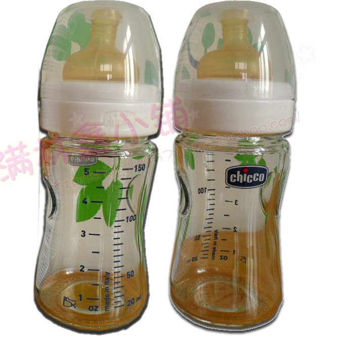 Òâ´óÀûÖǸßChicco²£Á§ÄÌÆ¿¿í¿Ú¾¶150ml·ÀÕÍÆøÏð½ºÄÌ×ìºÜ͸Ã÷ÎÞͼ